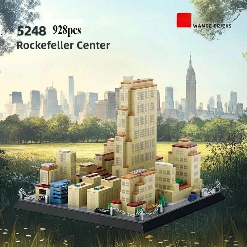 Famous Architecture Rockefeller Center-New York,America City Model Building Blocks Bricks Christmas Gifts Birthday Toys
Famous Architecture Rockefeller Center-New York,America City Model Building Blocks Bricks Christmas Gifts Birthday Toys