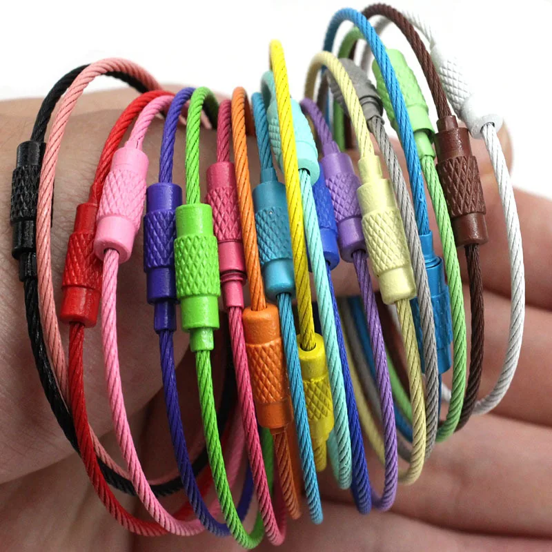 10pcs Colorful Stainless Steel Wire Luggage Tag Clip Durable And Easy To Install Perfect For Travel And Everyday Use
10pcs Colorful Stainless Steel Wire Luggage Tag Clip Durable And Easy To Install Perfect For Travel And Everyday Use