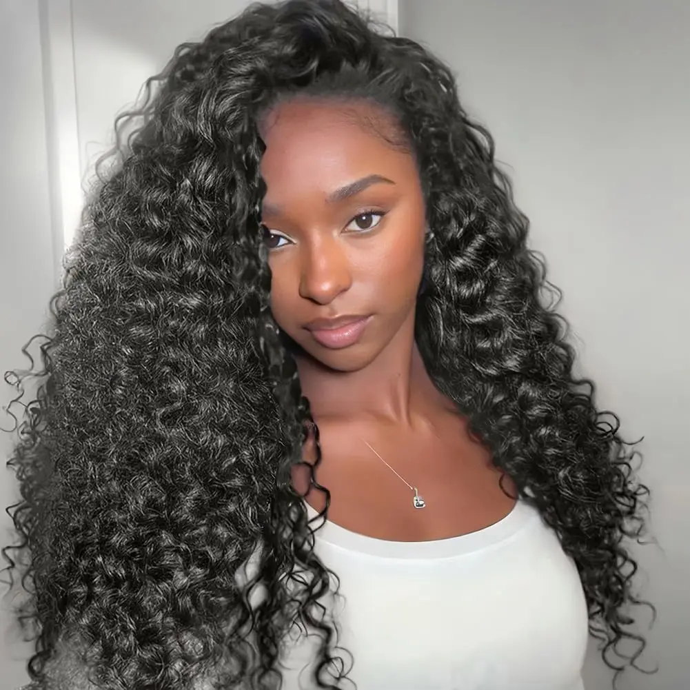 13X6 13X4 HD Transparent Deep Water Wave Curly Human Hair 250 Density Lace Wig 30 40 Inch Pre Plucked Lace Front Human Hair Wigs
13X6 13X4 HD Transparent Deep Water Wave Curly Human Hair 250 Density Lace Wig 30 40 Inch Pre Plucked Lace Front Human Hair Wigs