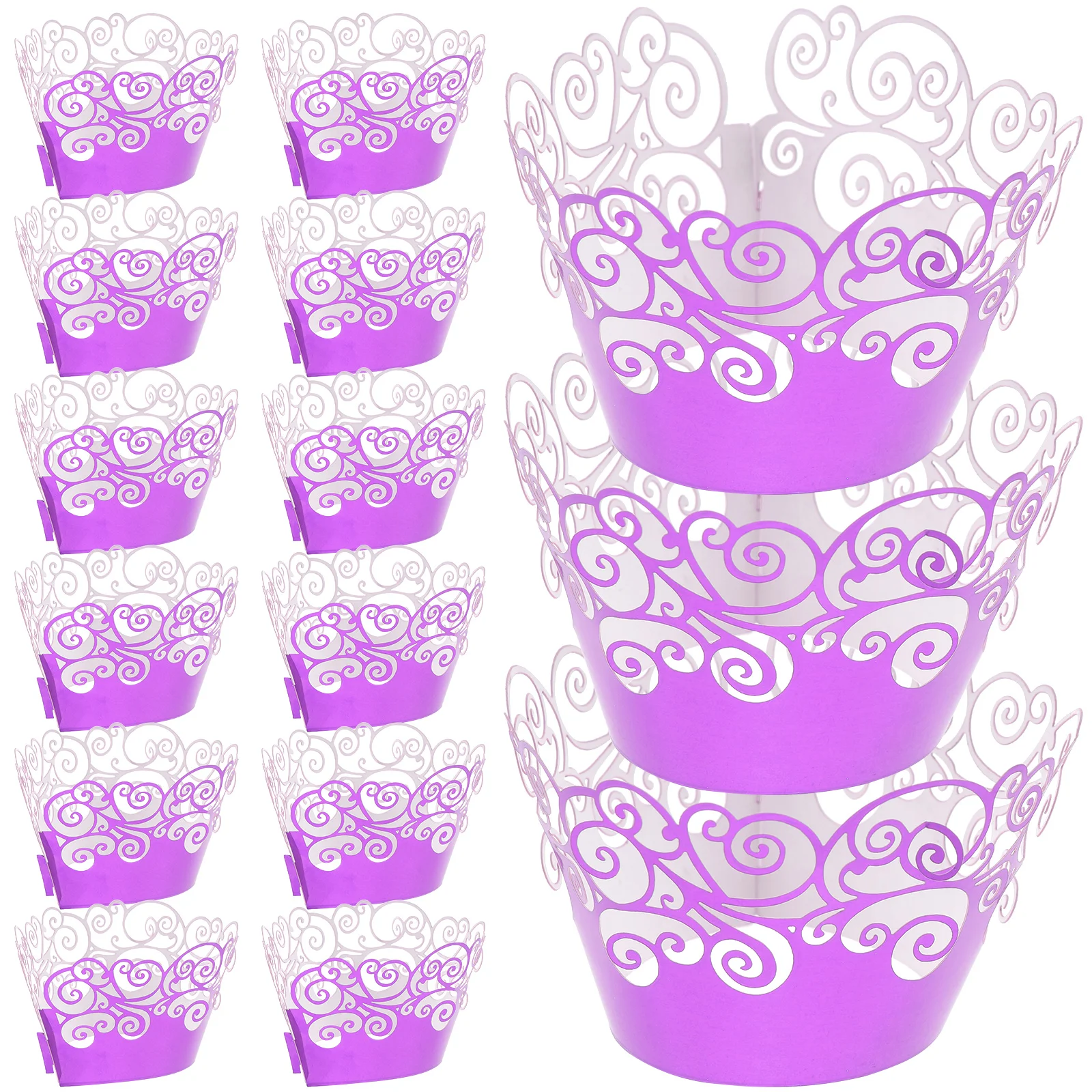 50pcs Aluminum Foil Cupcake Liners Purple Baking Supplies Cake Shop Home Kitchen Party Celebrations Muffin Cups Wrappers
50pcs Aluminum Foil Cupcake Liners Purple Baking Supplies Cake Shop Home Kitchen Party Celebrations Muffin Cups Wrappers