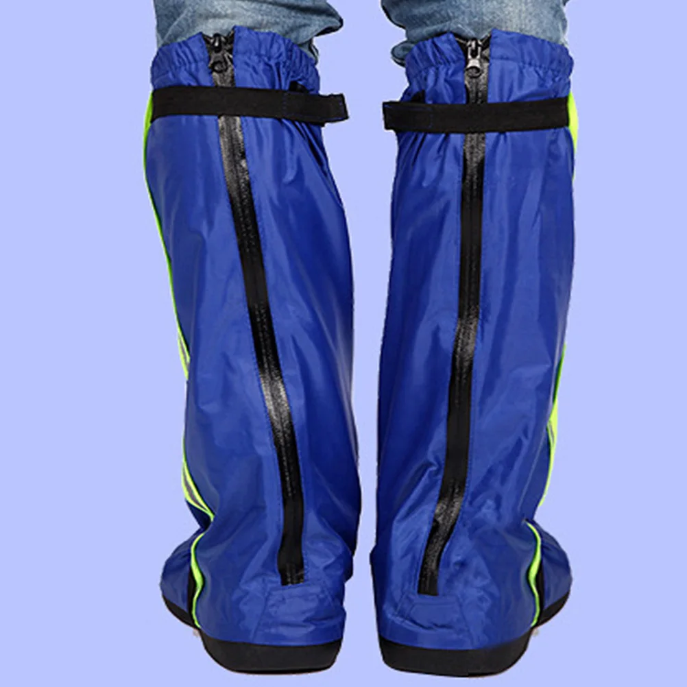 1Pair Waterproof Shoes Cover Oxford Cloth Eco Friendly Reflective High Rain Boot Cover Blue Size Xxl for Men Women
1Pair Waterproof Shoes Cover Oxford Cloth Eco Friendly Reflective High Rain Boot Cover Blue Size Xxl for Men Women