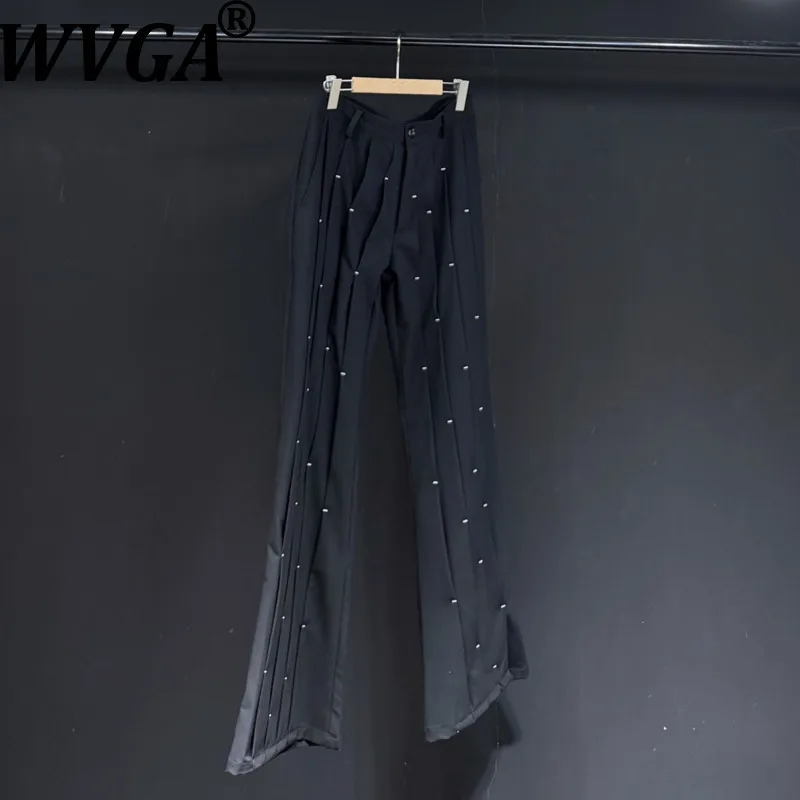 WVGA Spring Autumn New Men's Tide High Street Trendy Pleated Straight Zipper Punk Niche Chic Casual Flared Pants Ins Y2K W13093
WVGA Spring Autumn New Men's Tide High Street Trendy Pleated Straight Zipper Punk Niche Chic Casual Flared Pants Ins Y2K W13093