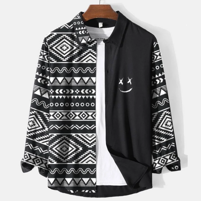 Ethnic Style Shirts For Men 3d Printed Men's Clothing Daily Casual Long Sleeved Beach Party Sweatshirt Loose Oversized Tops Tees
Ethnic Style Shirts For Men 3d Printed Men's Clothing Daily Casual Long Sleeved Beach Party Sweatshirt Loose Oversized Tops Tees