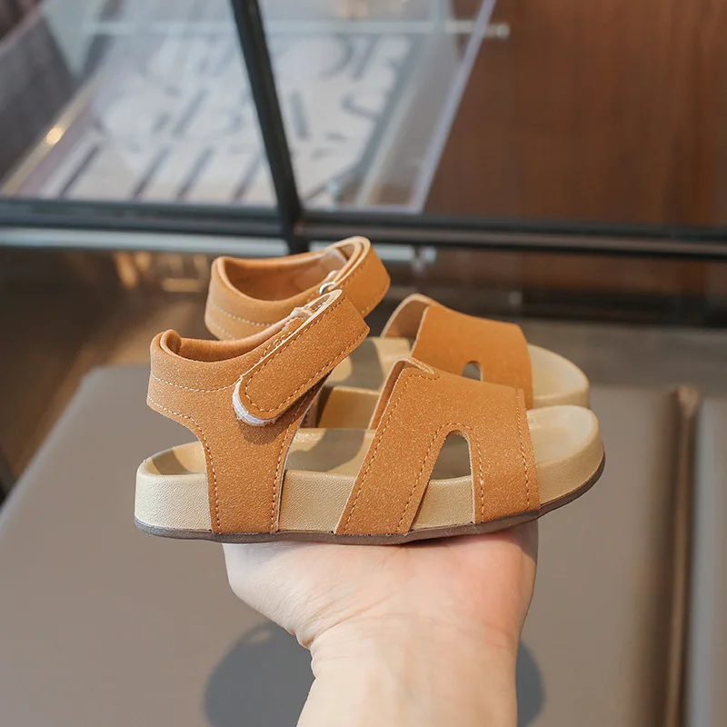 Summer Kid Wide Strap Breathable Shoe Soft-Soled Flat Shoe Girls Open-Toe Beach Sandals Non-Slip Casual Shoe Outdoor Casual Shoe
Summer Kid Wide Strap Breathable Shoe Soft-Soled Flat Shoe Girls Open-Toe Beach Sandals Non-Slip Casual Shoe Outdoor Casual Shoe