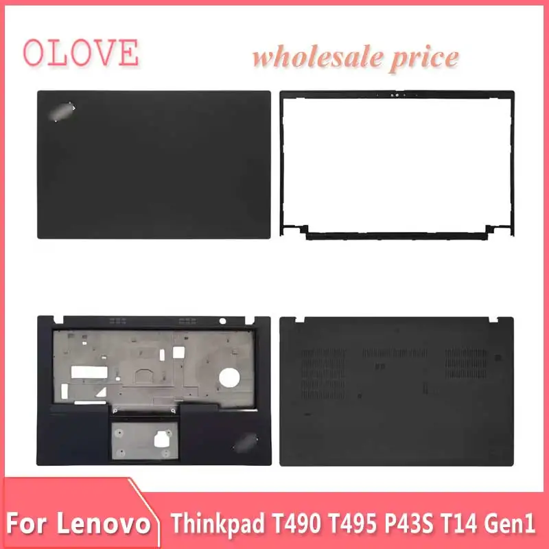 New For Thinkpad T490 T495 P43S T14 Gen1 Laptop LCD Back Cover Front Bezel Upper Palmrest Bottom Base Case Keyboard Hinge
New For Thinkpad T490 T495 P43S T14 Gen1 Laptop LCD Back Cover Front Bezel Upper Palmrest Bottom Base Case Keyboard Hinge