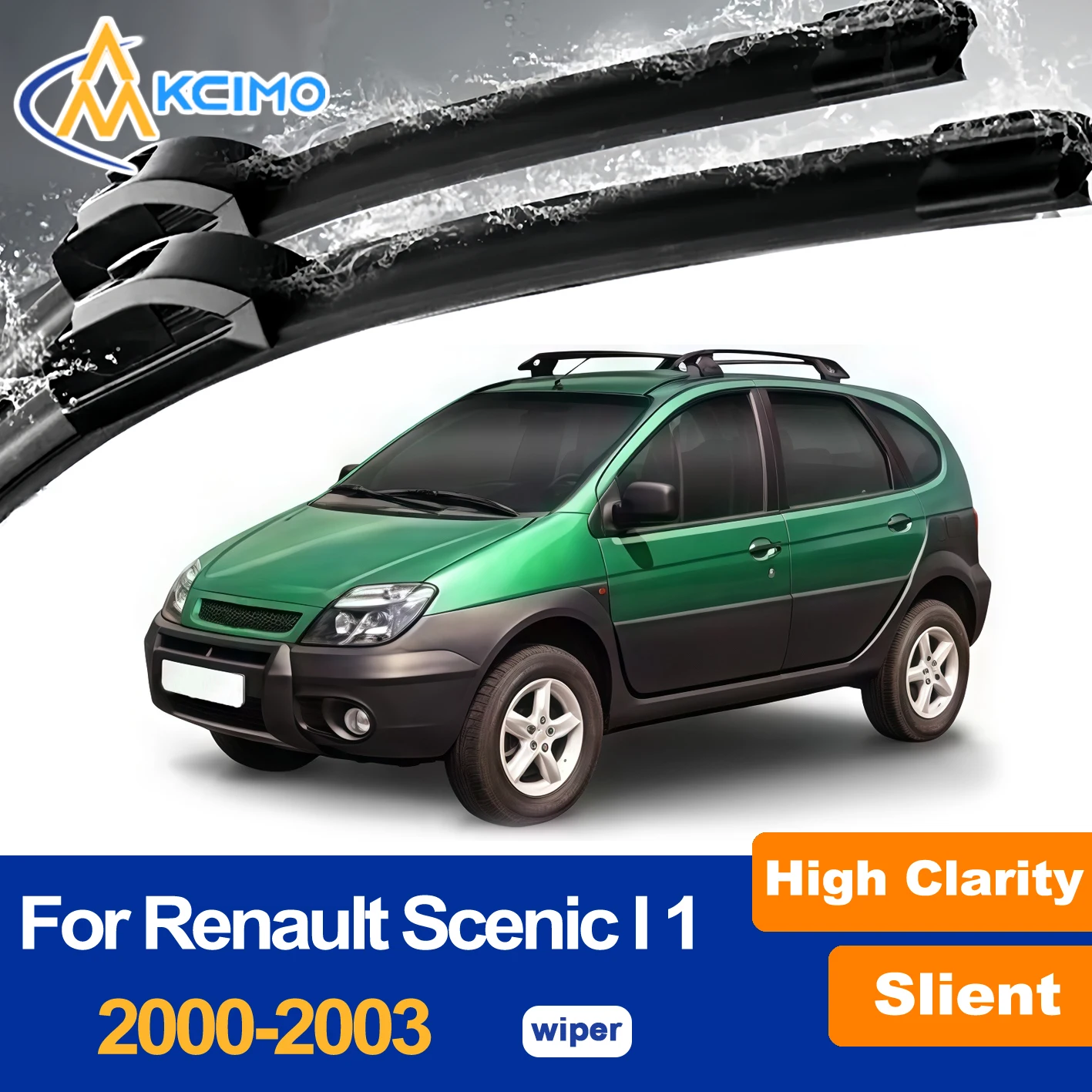 2PCS/Set Front Windshield Wiper Blades For Renault Scenic I 1 RX4 2000-2003 Easy Install Replacement - Pair
2PCS/Set Front Windshield Wiper Blades For Renault Scenic I 1 RX4 2000-2003 Easy Install Replacement - Pair
