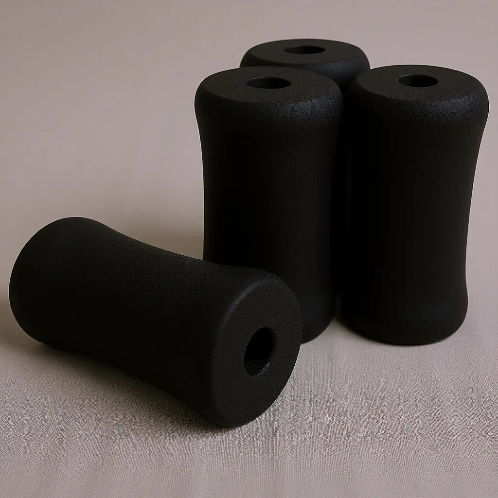 4Pcs Foam Foot Pad Roller Cushion Tube Set Smooth Comfortable Surface for Legs Feet Gym Exercise Equipment Replacement Cover
4Pcs Foam Foot Pad Roller Cushion Tube Set Smooth Comfortable Surface for Legs Feet Gym Exercise Equipment Replacement Cover