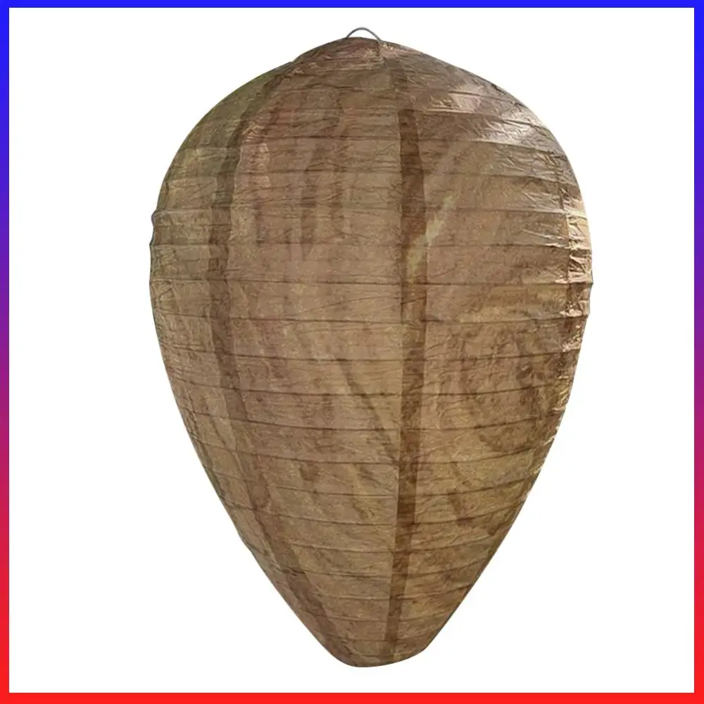 Hornet Fake Wasp Nest Paper Repellent Hornets Safe Fake Trap Safe Garden Repellent Trap Drive Beehive Lantern for Garden Yard
Hornet Fake Wasp Nest Paper Repellent Hornets Safe Fake Trap Safe Garden Repellent Trap Drive Beehive Lantern for Garden Yard
