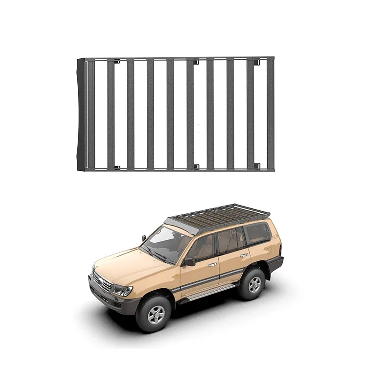 New 4X4 Off Road Vehicle Accessories Aluminum Alloy Luggage Rack for Toyota LC100 Car Steel Roof Racks
New 4X4 Off Road Vehicle Accessories Aluminum Alloy Luggage Rack for Toyota LC100 Car Steel Roof Racks