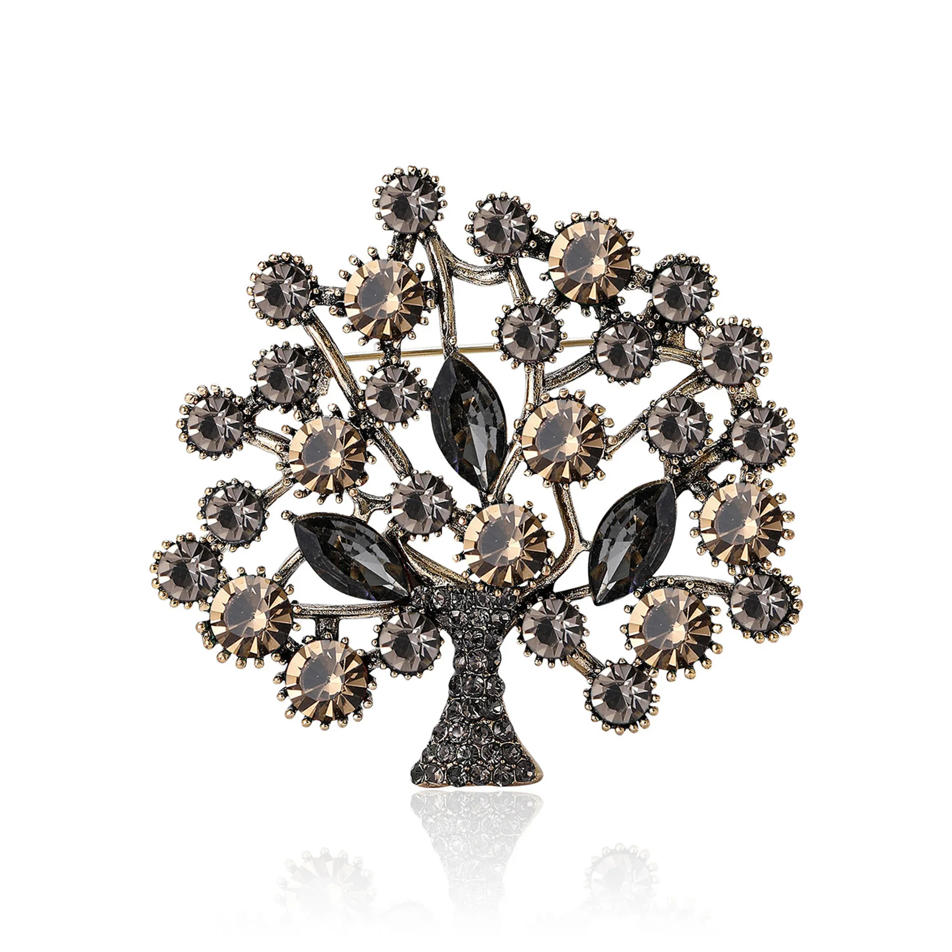 Luxury crystal Rhinestone Fortune Tree Brooch Ladies Unisex Wedding Banquet Jewelry Coat Dress Anniversary Accessories
Luxury crystal Rhinestone Fortune Tree Brooch Ladies Unisex Wedding Banquet Jewelry Coat Dress Anniversary Accessories