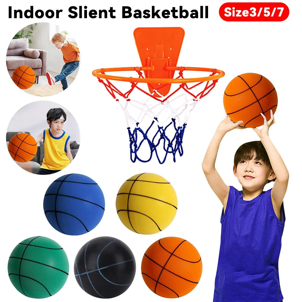 Indoor Silent Basketball Size 3/5/7 Mini Room Basketball Hoop Kids Bouncing Mute Silent Basketball Foam Basketball Sports Toy
Indoor Silent Basketball Size 3/5/7 Mini Room Basketball Hoop Kids Bouncing Mute Silent Basketball Foam Basketball Sports Toy