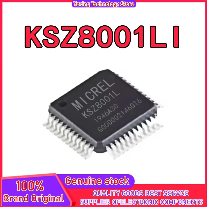 Новый оригинальный чип приемопередатчика KSZ8001LI на складе
Новый оригинальный чип приемопередатчика KSZ8001LI на складе