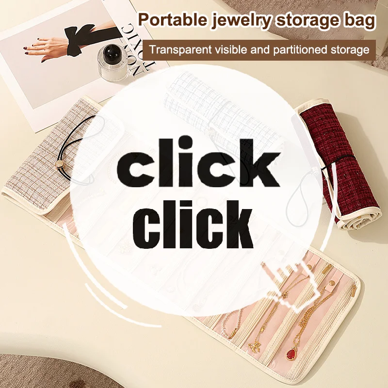 Складная модная портативная сумка для ювелирных изделий с 20 сетками, большая женская дорожная ювелирная сумка в рулоне, ожерелье, серьги, кольцо, дисплей для хранения ювелирных изделий
Складная модная портативная сумка для ювелирных изделий с 20 сетками, большая женская дорожная ювелирная сумка в рулоне, ожерелье, серьги, кольцо, дисплей для хранения ювелирных изделий