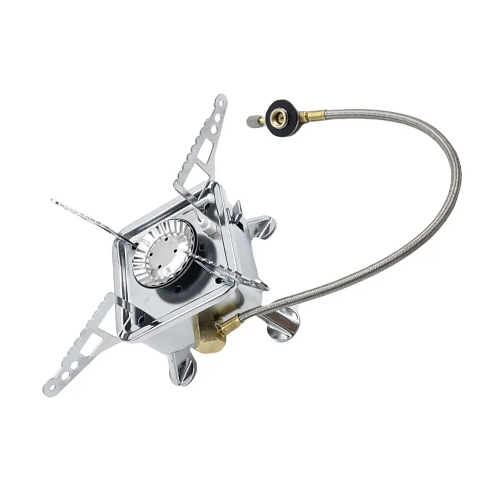 Outdoor Portable Camping Gas Stove Compact Lightweight Stainless Steel Cassette Stove for Hiking Picnic Camping Cooker Burner
Outdoor Portable Camping Gas Stove Compact Lightweight Stainless Steel Cassette Stove for Hiking Picnic Camping Cooker Burner