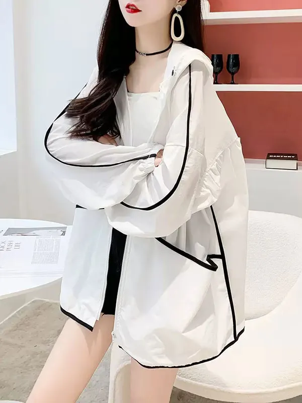 Ice Silk Women's Summer New Loose Korean Style Breathable Thin Sun Protection Sport Open Cardigan Outerwear Fashionable
Ice Silk Women's Summer New Loose Korean Style Breathable Thin Sun Protection Sport Open Cardigan Outerwear Fashionable