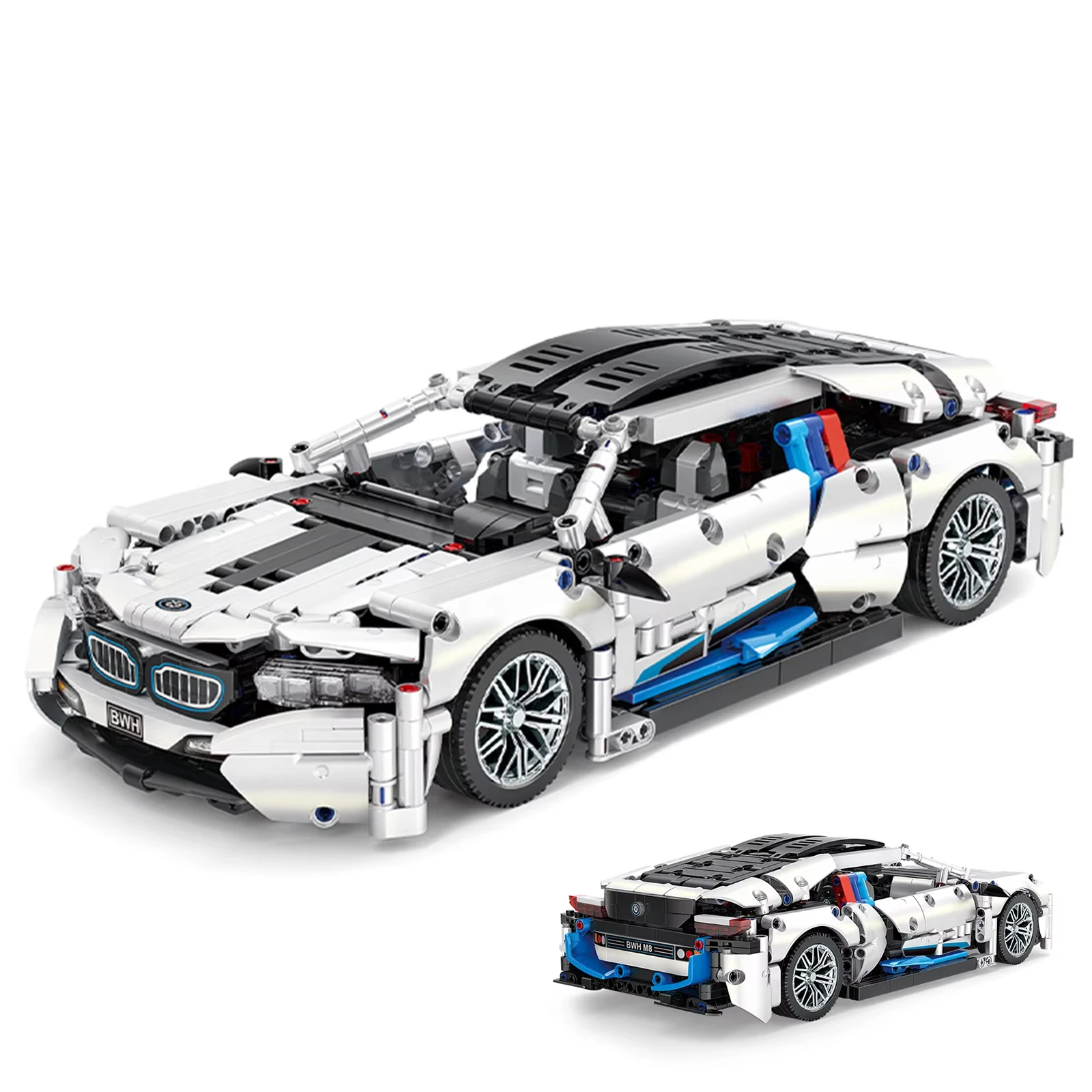 1208pcs 1:14 Scale Racing Car Building Blocks JKC7208 Model Car Kit for Boys Adult Collectible Display Birthday Gift
1208pcs 1:14 Scale Racing Car Building Blocks JKC7208 Model Car Kit for Boys Adult Collectible Display Birthday Gift