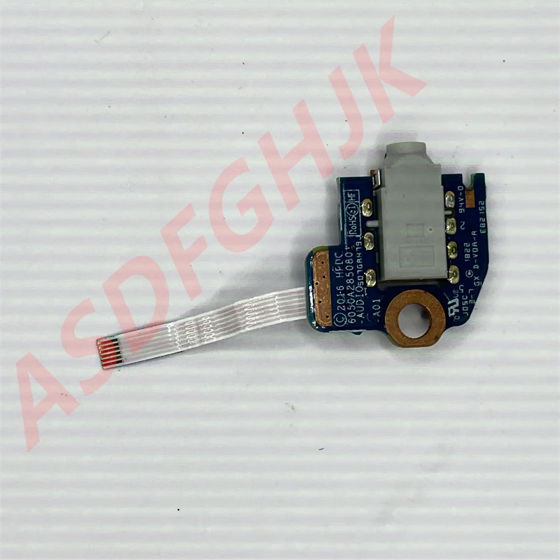 Original FOR HP EliteBook X360 1030 G2 LAPTOP AUDIO BOARD 6050A2850801 WITH FLEX CABLE Works Perfectly
Original FOR HP EliteBook X360 1030 G2 LAPTOP AUDIO BOARD 6050A2850801 WITH FLEX CABLE Works Perfectly