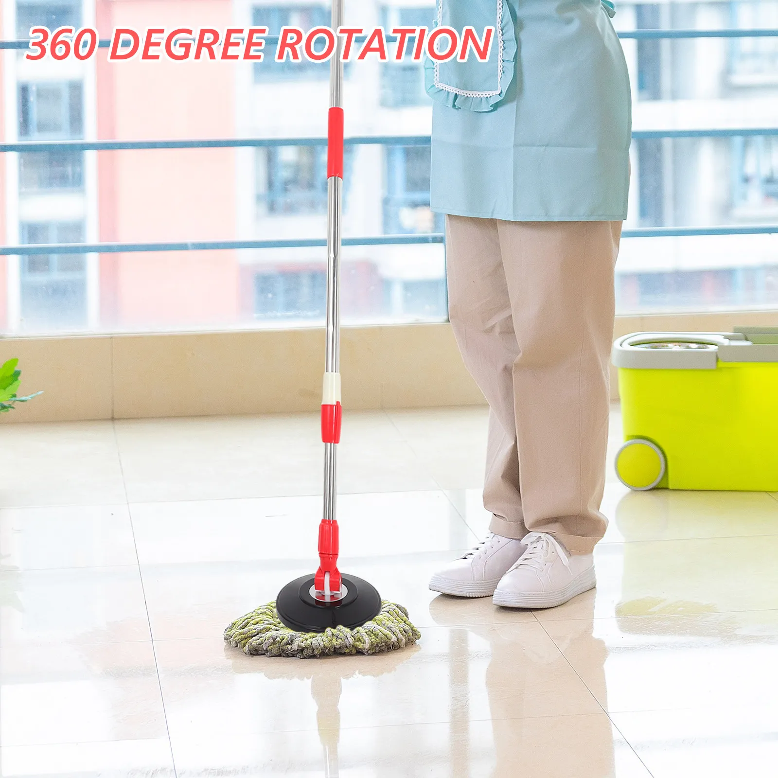 Телескопическая ручка-заменитель для швабры, красная, из нержавеющей стали, регулируемая по длине, вращающаяся, для уборки полов дома
Телескопическая ручка-заменитель для швабры, красная, из нержавеющей стали, регулируемая по длине, вращающаяся, для уборки полов дома