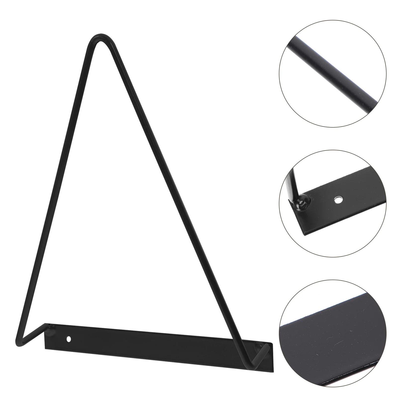 Wall Mount Storage Rack Black Shelves Triangular Media Display Holder Iron Wire Fix Wall Save Space Stable
Wall Mount Storage Rack Black Shelves Triangular Media Display Holder Iron Wire Fix Wall Save Space Stable