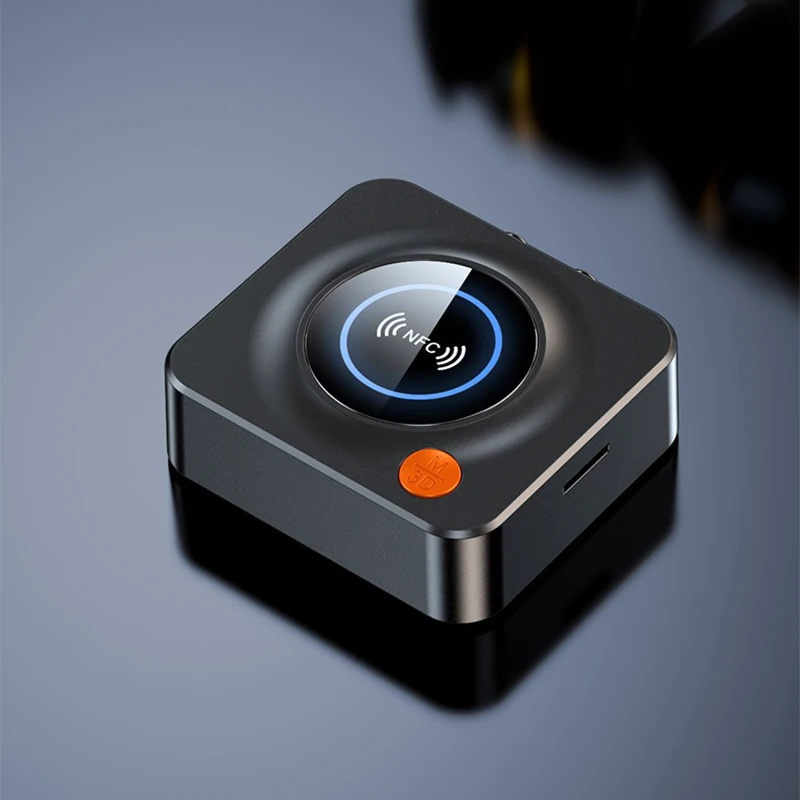 New NFC Bluetooth 5.1 Bluetooth Audio Wireless Adapter TV Wireless Car kit Receiver Car NFC Stereo AUX 3.5mm Jack RCA Optical
New NFC Bluetooth 5.1 Bluetooth Audio Wireless Adapter TV Wireless Car kit Receiver Car NFC Stereo AUX 3.5mm Jack RCA Optical