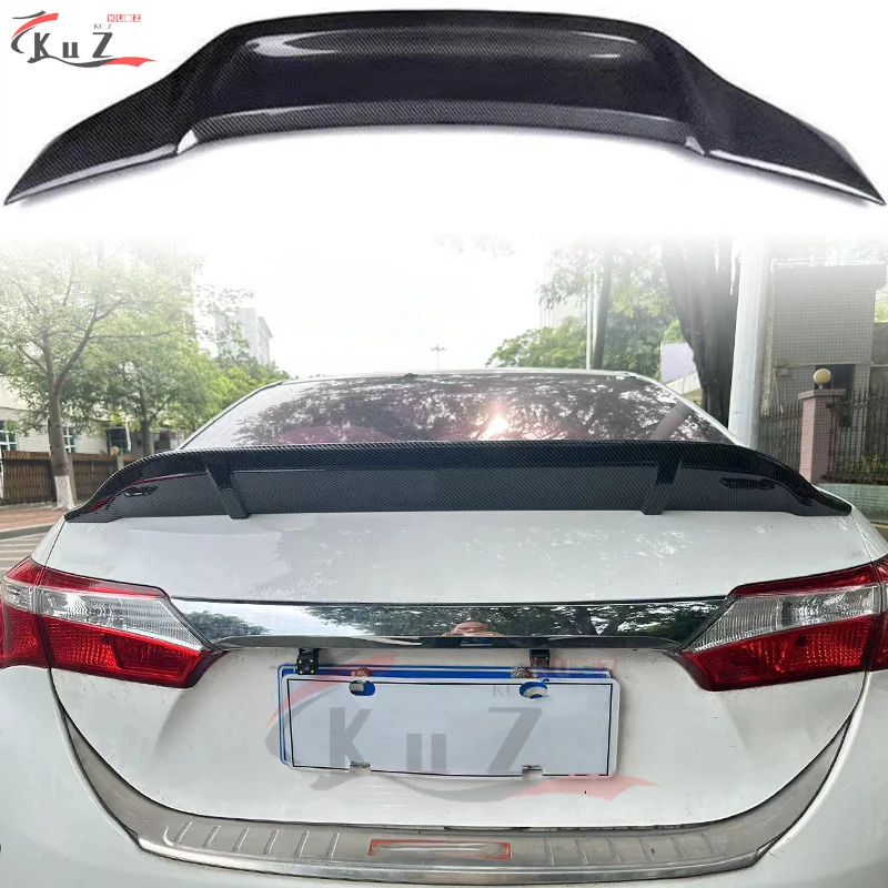 Suitable For 2014-2018 Toyota High Quality ABS Material Rear Spoiler R-Style Carbon Fiber Pattern Rear Spoiler Tail
Suitable For 2014-2018 Toyota High Quality ABS Material Rear Spoiler R-Style Carbon Fiber Pattern Rear Spoiler Tail