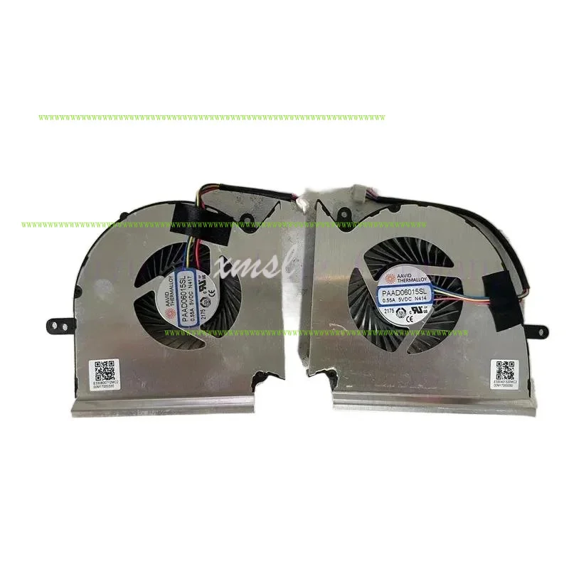 F For MSI GE75 GP75 GL75 WE75 MS-17E7 MS-17E2 MS-17E4 MS-17E5 N417 N414 New GPU Cooler CPU Cooling Fan
F For MSI GE75 GP75 GL75 WE75 MS-17E7 MS-17E2 MS-17E4 MS-17E5 N417 N414 New GPU Cooler CPU Cooling Fan