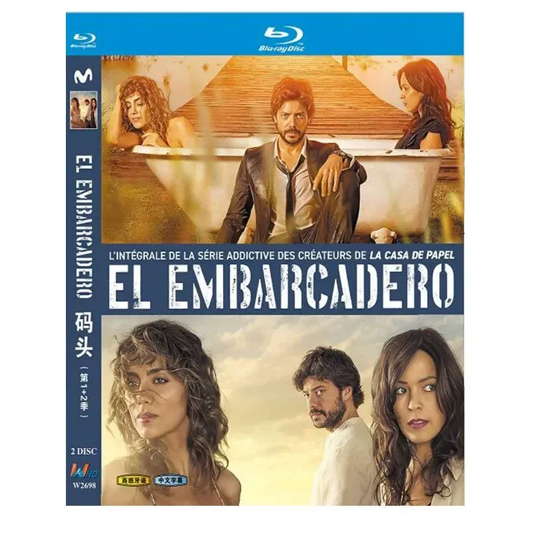 BD Blu-ray Disc American Drama Wharf Season 1-2 2019–2020 Edition 2-Disc Box
BD Blu-ray Disc American Drama Wharf Season 1-2 2019–2020 Edition 2-Disc Box