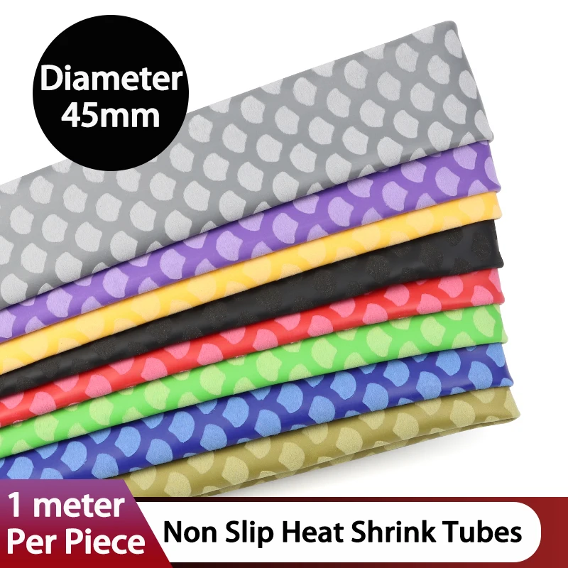 1~10pcs Dia 45mm New Non Slip Heat Shrink Tube 1meter/Piece Waterproof Cover Bicycle Handle Protector Anti Skid Fishing Rod Wrap
1~10pcs Dia 45mm New Non Slip Heat Shrink Tube 1meter/Piece Waterproof Cover Bicycle Handle Protector Anti Skid Fishing Rod Wrap