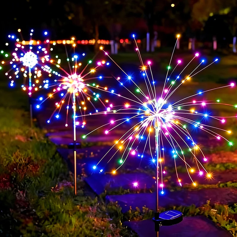 LED Firework Garden Decor Lights Solar Power Waterproof Outdoor Path Solar Lawn Lamp for Villa Patio Balcony Street
LED Firework Garden Decor Lights Solar Power Waterproof Outdoor Path Solar Lawn Lamp for Villa Patio Balcony Street
