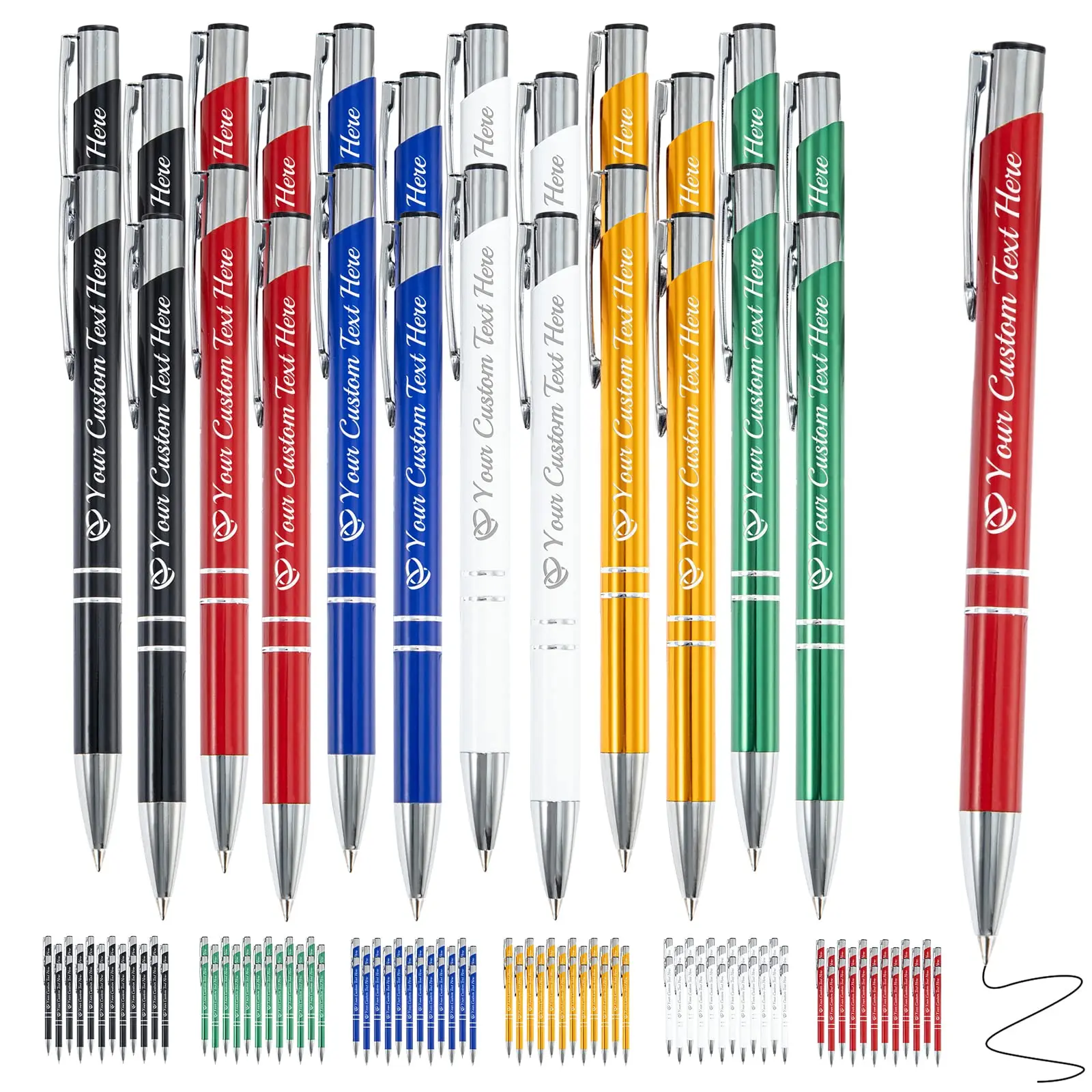 100pcs/lot Hot Sell Metal Ballpoint Pen Support Custom Logo Advertising Wholesale Personalized Pen Advertising Promotional Gift
100pcs/lot Hot Sell Metal Ballpoint Pen Support Custom Logo Advertising Wholesale Personalized Pen Advertising Promotional Gift