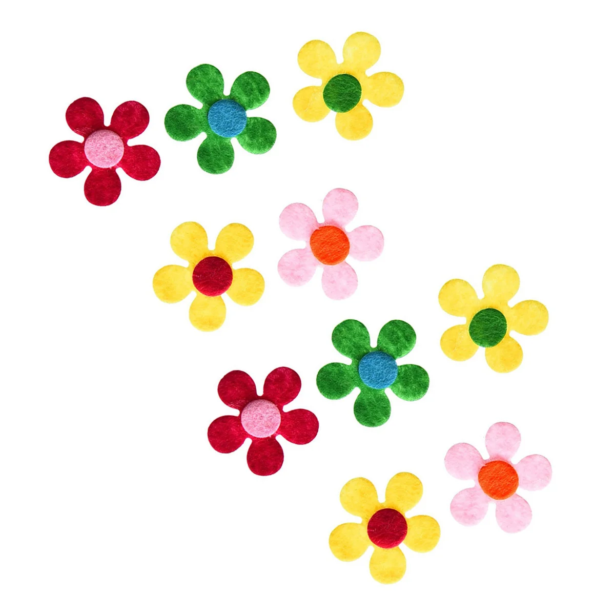 120Pcs Felt Craft Flowers Premium Fabric Flowers DIY Hair Bands Hair Rings Art Project Accessories Flower Embellishments
120Pcs Felt Craft Flowers Premium Fabric Flowers DIY Hair Bands Hair Rings Art Project Accessories Flower Embellishments