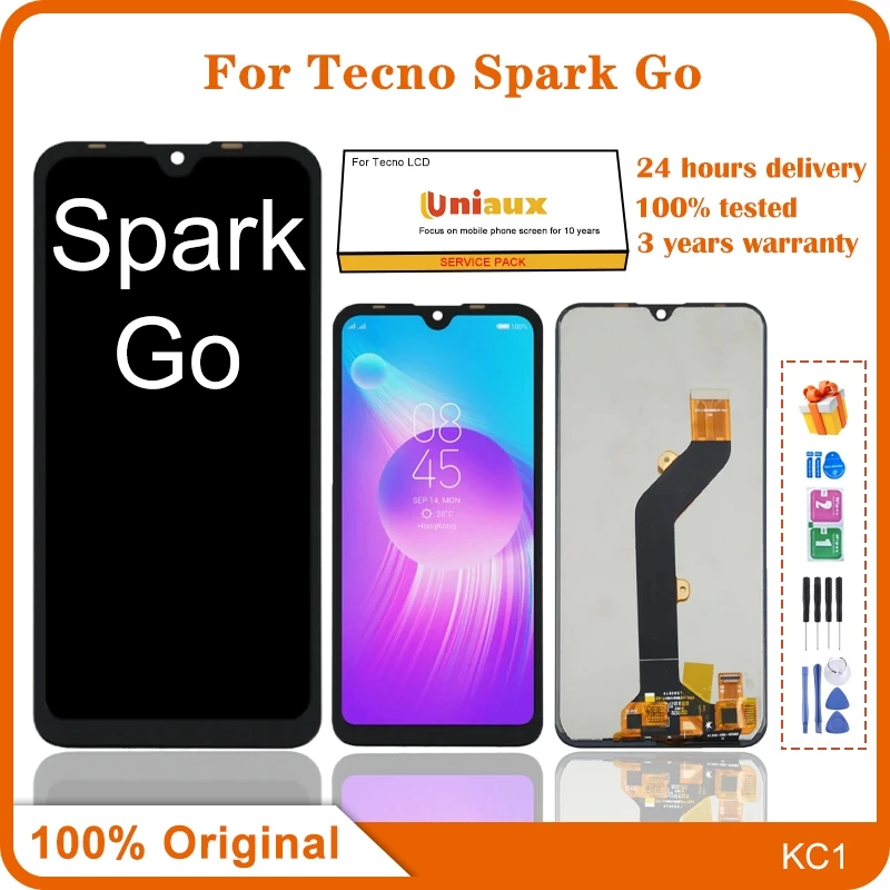 For Tecno Spark Go Mobile Phone LCD Screen Display assembly Touch Screen LCD Panel Replacement
For Tecno Spark Go Mobile Phone LCD Screen Display assembly Touch Screen LCD Panel Replacement