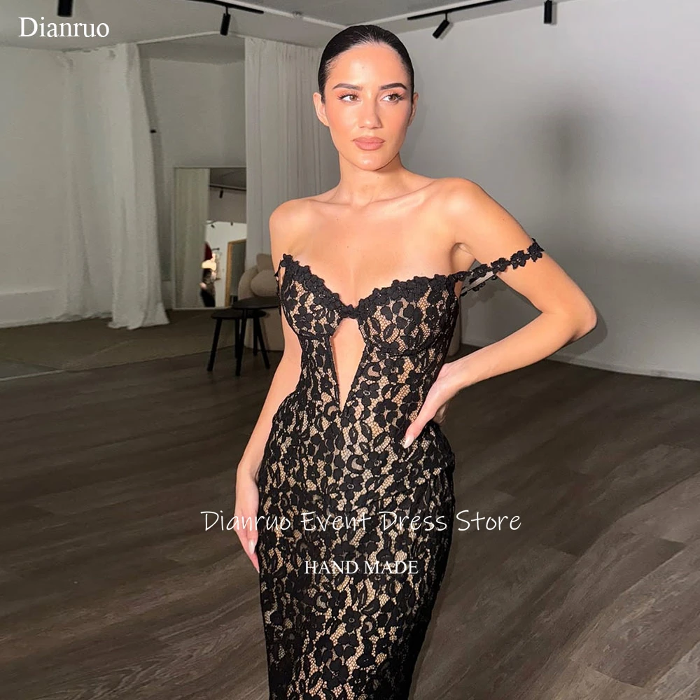 Dianruo Lace Spaghetti Straps Evening Dresses Cut Out Sexy Vestido Sweetheart Sleeveless De Novia Robe Soirées Chic Customized
Dianruo Lace Spaghetti Straps Evening Dresses Cut Out Sexy Vestido Sweetheart Sleeveless De Novia Robe Soirées Chic Customized