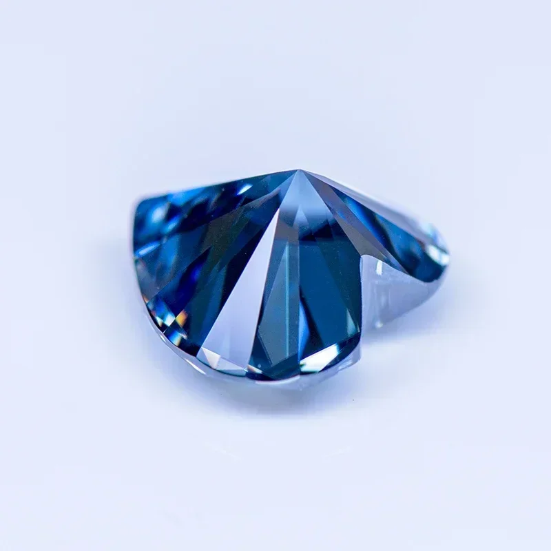 NEW Moissanite Stone Royal Blue Heart Shape natural colour Pass Diamond Tester Charms Jewelry Making Materials with GRA Certific
NEW Moissanite Stone Royal Blue Heart Shape natural colour Pass Diamond Tester Charms Jewelry Making Materials with GRA Certific