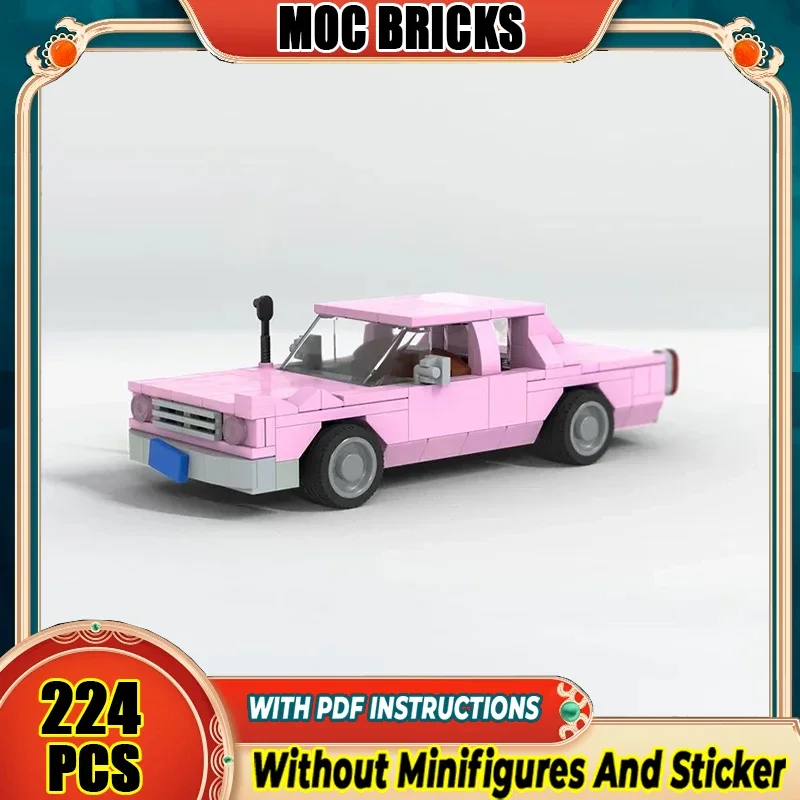 Moc Building Bricks Популярные персонажи аниме Розовая модель автомобиля DIY Архитектура Технология Блоки Подарок Рождественские игрушки
Moc Building Bricks Популярные персонажи аниме Розовая модель автомобиля DIY Архитектура Технология Блоки Подарок Рождественские игрушки