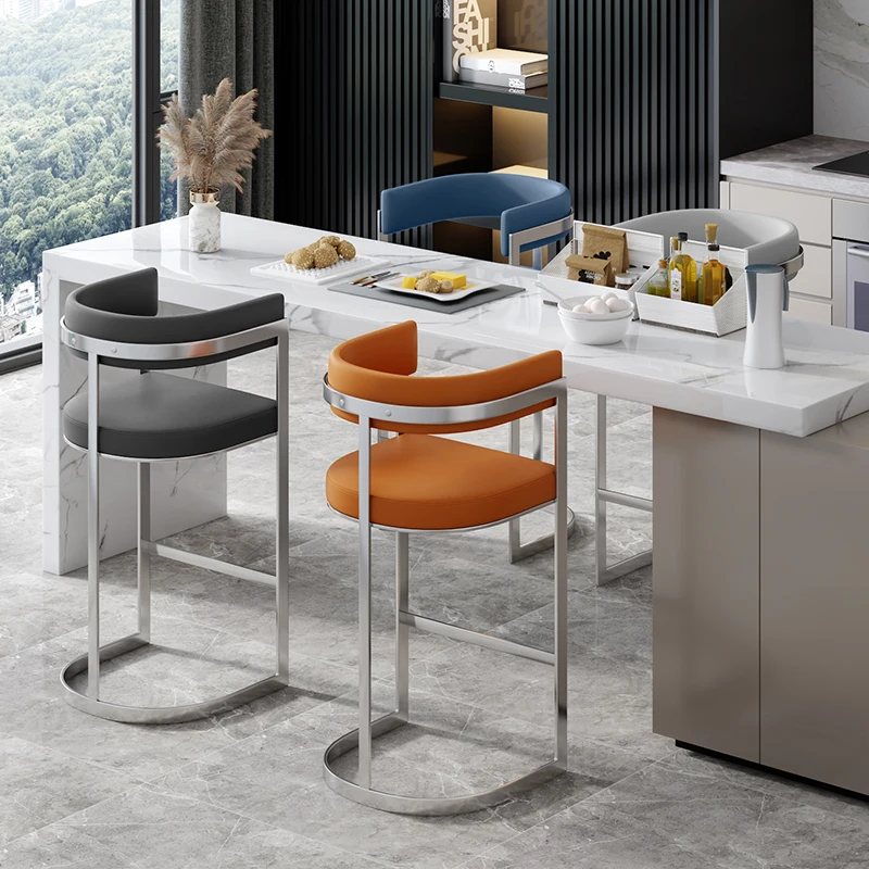 Modern Metal Bar Stool High Living Room Vanity Soft Library Bar Stool Relaxing Outdoor Tabourets De Bar Living Room Furniture
Modern Metal Bar Stool High Living Room Vanity Soft Library Bar Stool Relaxing Outdoor Tabourets De Bar Living Room Furniture