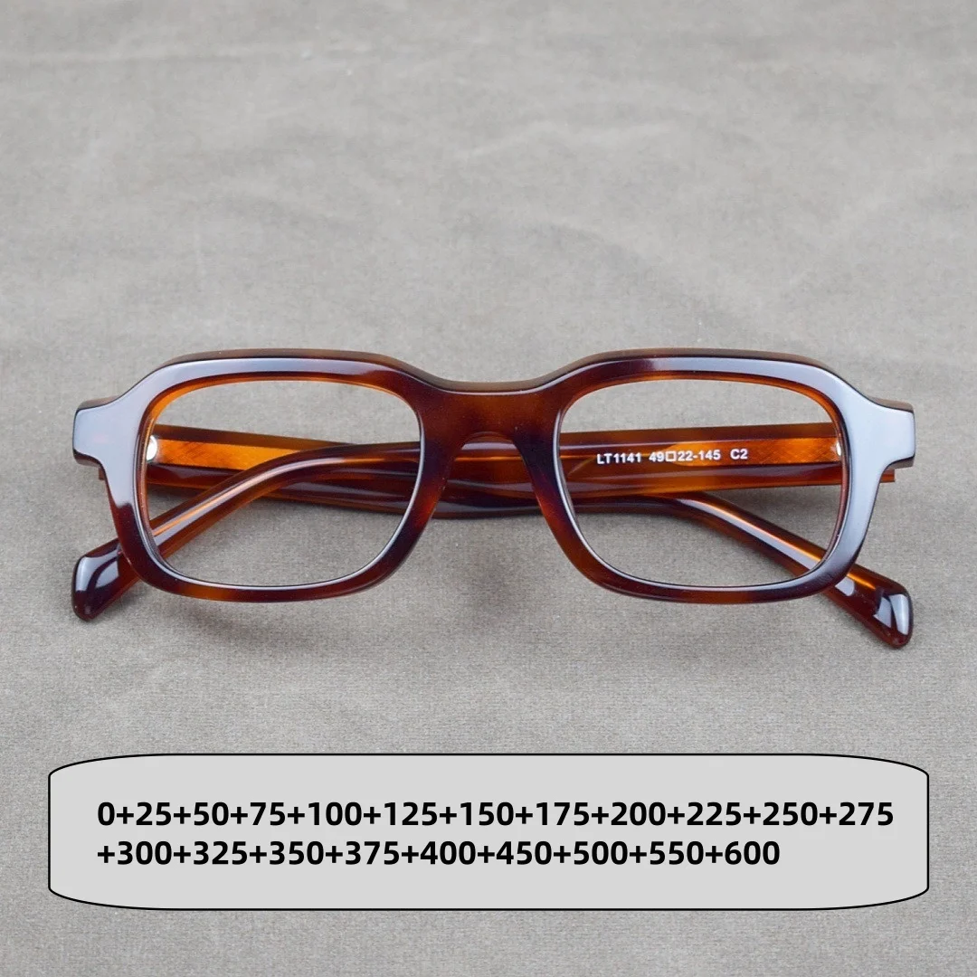 Personality Retro Glasses for men Square Frame optical Acetate glasses for women reading prescription glasses
Personality Retro Glasses for men Square Frame optical Acetate glasses for women reading prescription glasses