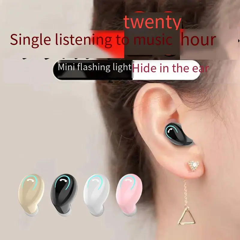 Беспроводные Bluetooth-наушники Mini Ultra Small Подходит для Apple Android Универсальные наушники Bluetooth-наушники
Беспроводные Bluetooth-наушники Mini Ultra Small Подходит для Apple Android Универсальные наушники Bluetooth-наушники
