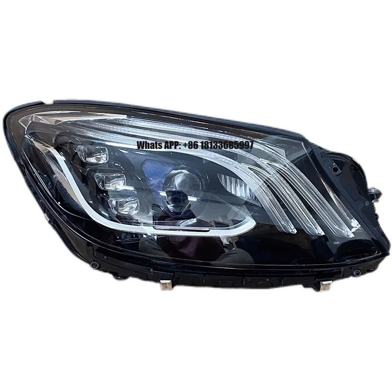 S-Класс W222 W221 Автомобильные фары Геометрический луч Светодиодные фары 12 В Модифицированное обновление
S-Класс W222 W221 Автомобильные фары Геометрический луч Светодиодные фары 12 В Модифицированное обновление