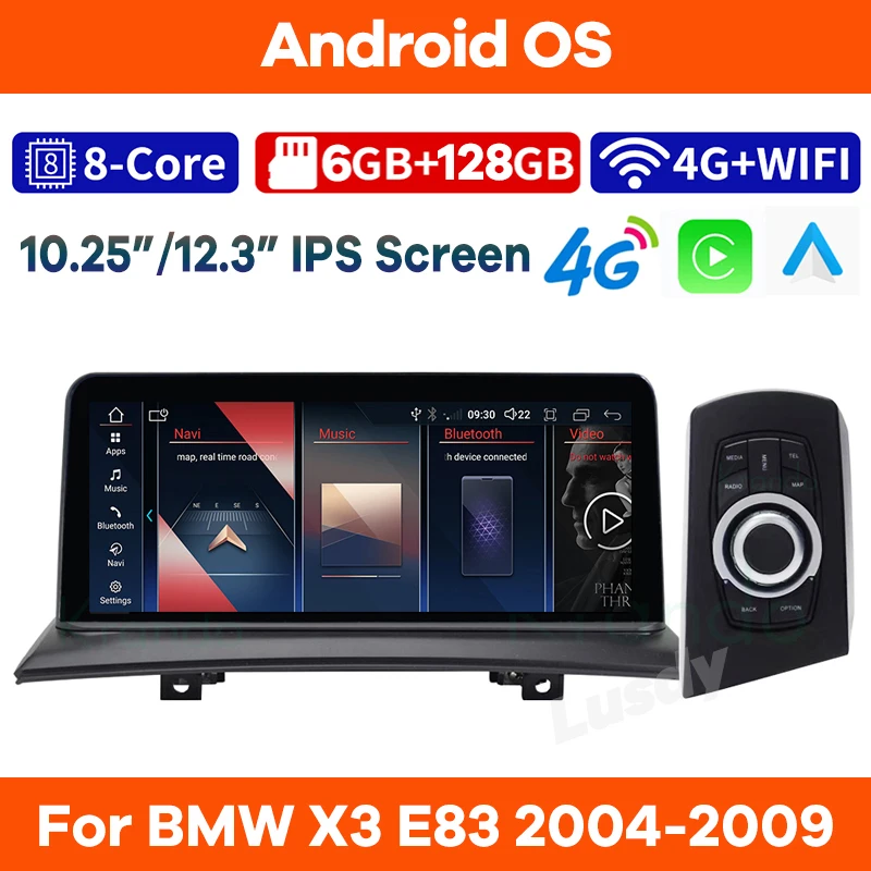 8CoreAndroid 14 Автомобильный мультимедийный плеер GPS-навигация для BMW X3 E83 2004-2010, авторадио, стерео CarPlay, головное устройство с сенсорным экраном
8CoreAndroid 14 Автомобильный мультимедийный плеер GPS-навигация для BMW X3 E83 2004-2010, авторадио, стерео CarPlay, головное устройство с сенсорным экраном