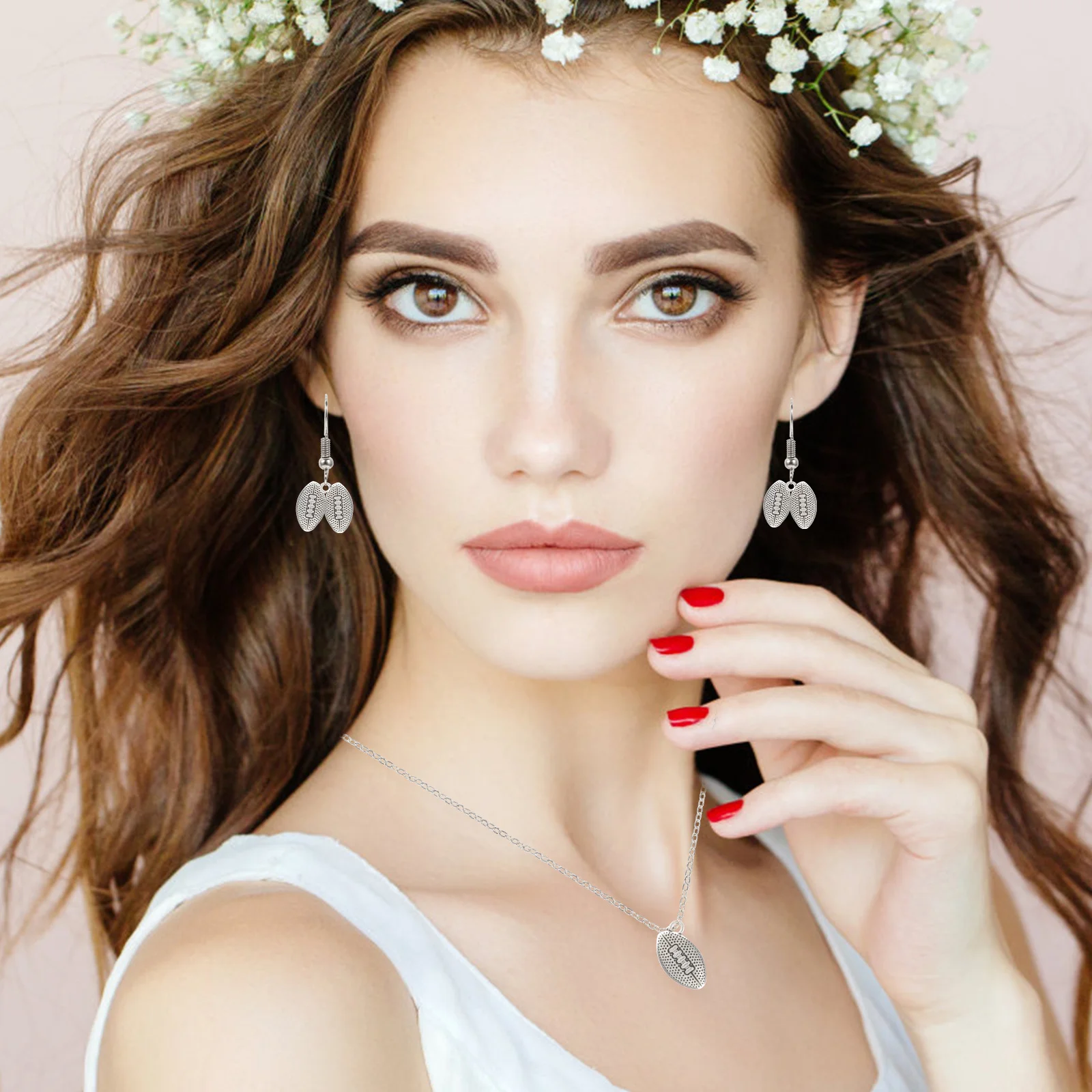 50Pcs Olive Ball Pendants Fine Craftsmanship Smooth Surface DIY Charms for Jewelry Making Handicraft Key Ring Decorative Use
50Pcs Olive Ball Pendants Fine Craftsmanship Smooth Surface DIY Charms for Jewelry Making Handicraft Key Ring Decorative Use