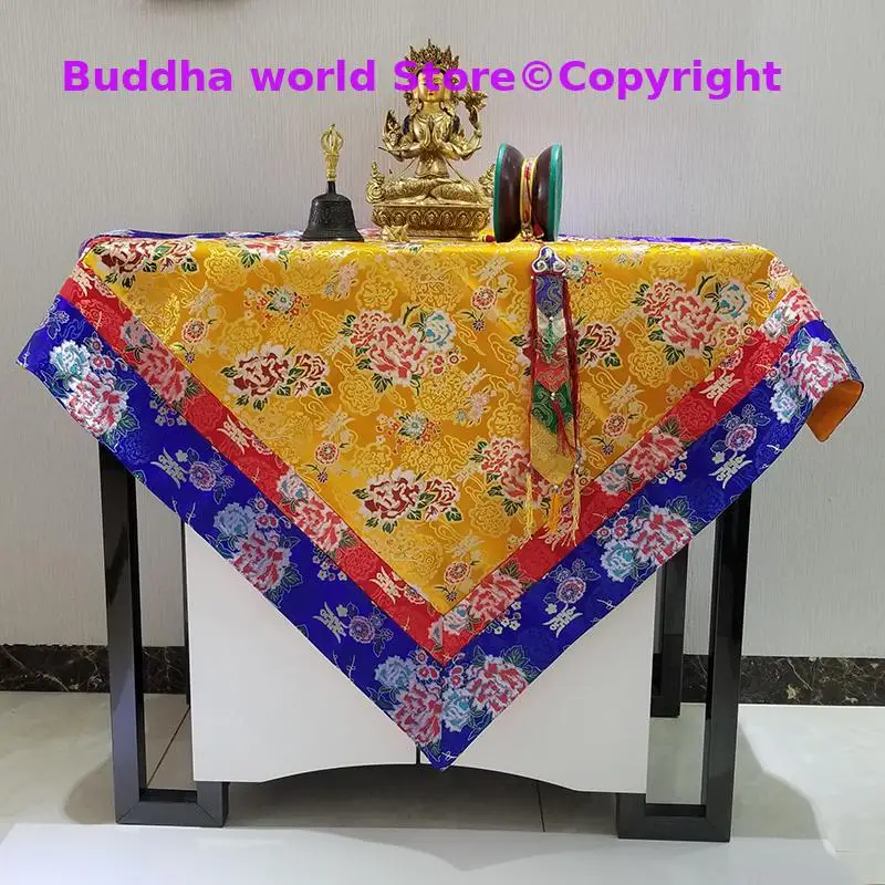 Wholesale Buddhist supply Tibet Nepal family home Buddhism Temple Auspicious Embroidery Buddha statue Altar cover Table cloth
Wholesale Buddhist supply Tibet Nepal family home Buddhism Temple Auspicious Embroidery Buddha statue Altar cover Table cloth
