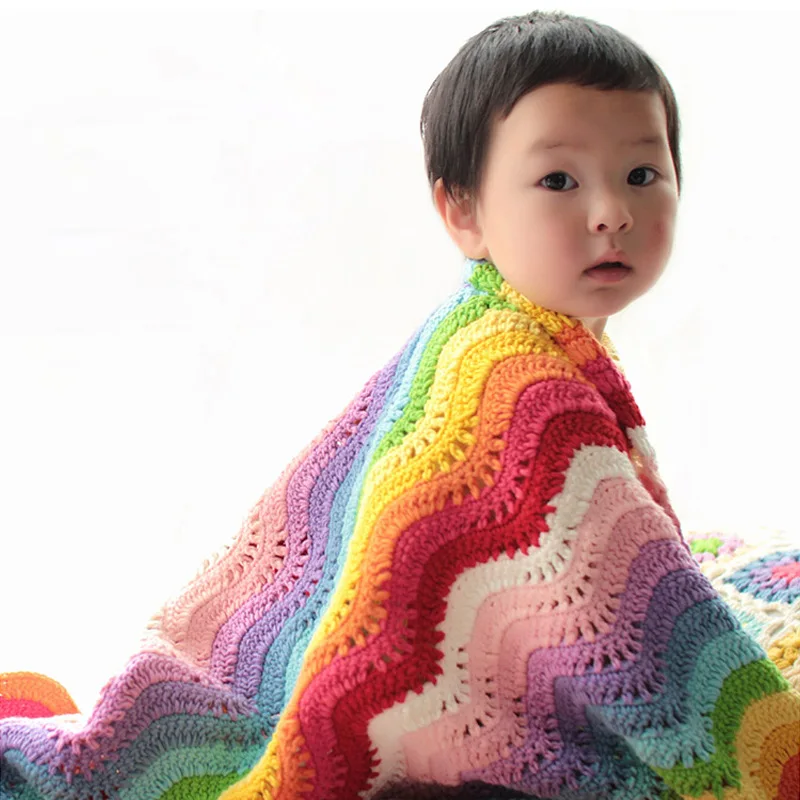 Susan's Family DIY Crochet Kit Rainbow Wave Blanket Materials Package Knitting and Crochet Blanket Kit Handmade Wedding Gift
Susan's Family DIY Crochet Kit Rainbow Wave Blanket Materials Package Knitting and Crochet Blanket Kit Handmade Wedding Gift