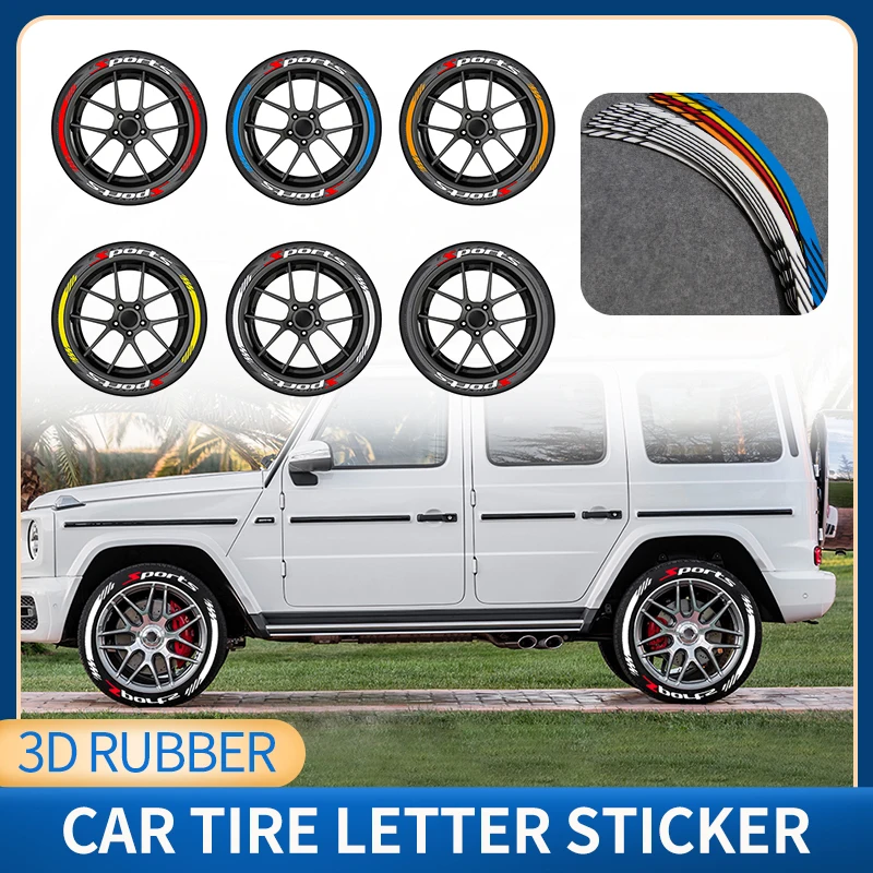 Car Tire Decals 3D Letters Rubber Sticker Auto Decals DIY Motorcycle Wheel Sticker Car Styling Automobile Tyre Rim Decoration
Car Tire Decals 3D Letters Rubber Sticker Auto Decals DIY Motorcycle Wheel Sticker Car Styling Automobile Tyre Rim Decoration