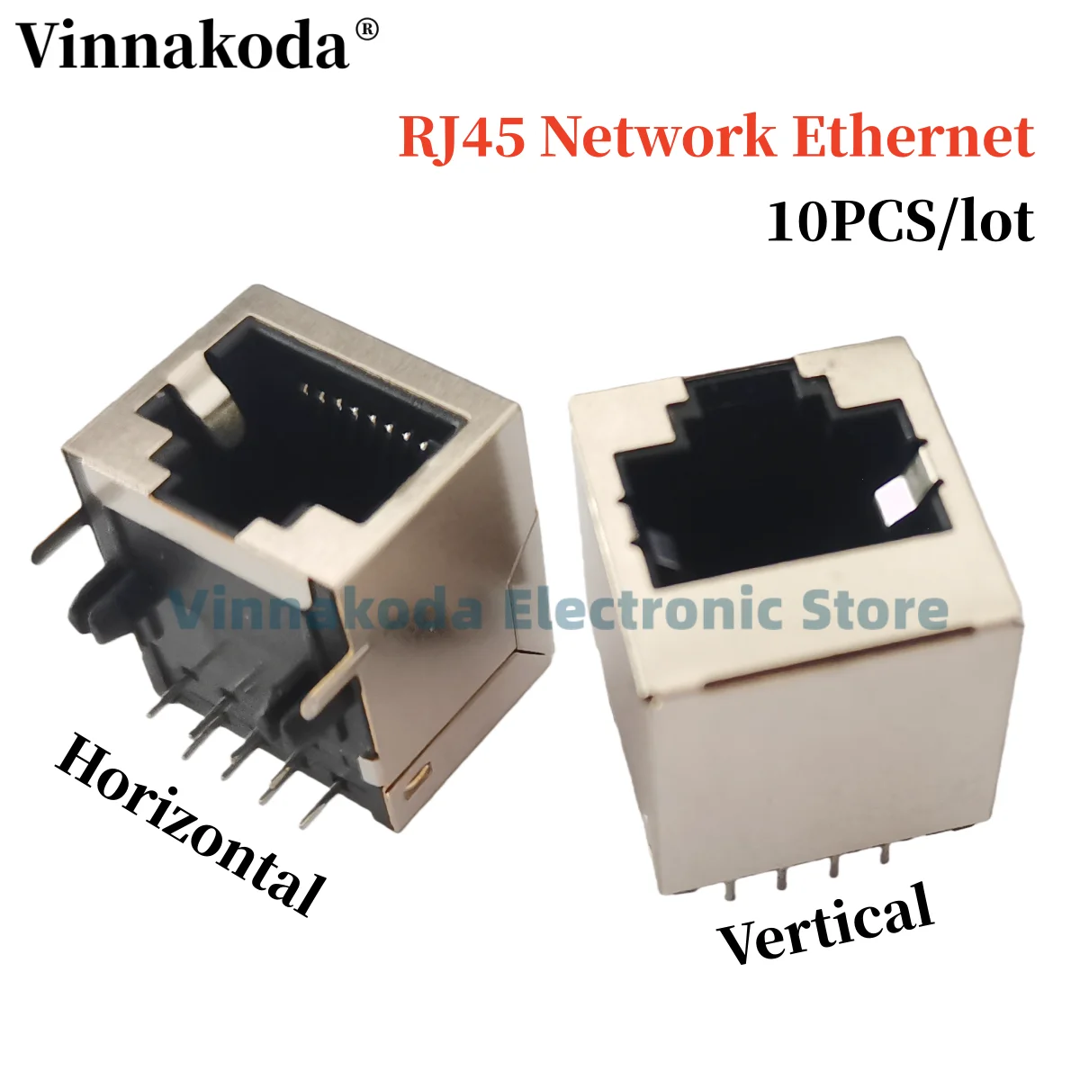 10pcs/lot RJ45 Network Ethernet 8P8C Female Socket 8Pin DIP PCB Mount Connector Best quality
10pcs/lot RJ45 Network Ethernet 8P8C Female Socket 8Pin DIP PCB Mount Connector Best quality