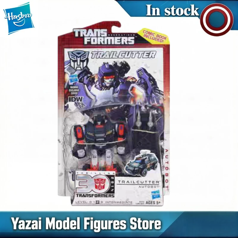Original Hasbro TRANSFORMERS IDW TRAILCUTTER Action Figure Model
Original Hasbro TRANSFORMERS IDW TRAILCUTTER Action Figure Model
