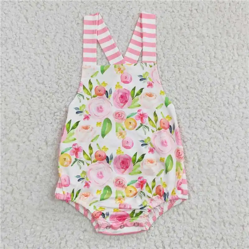 Wholesale Girls Infant Summer Short-Sleeved Romper Multi-Element Sling Bodysuit With Bright Colors And Buttons
Wholesale Girls Infant Summer Short-Sleeved Romper Multi-Element Sling Bodysuit With Bright Colors And Buttons
