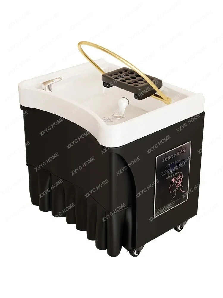 Beauty Salon Movable Shampoo Basin Barber Shop Head Treatment Basin Fumigation Water Circulation Shampoo Chair
Beauty Salon Movable Shampoo Basin Barber Shop Head Treatment Basin Fumigation Water Circulation Shampoo Chair