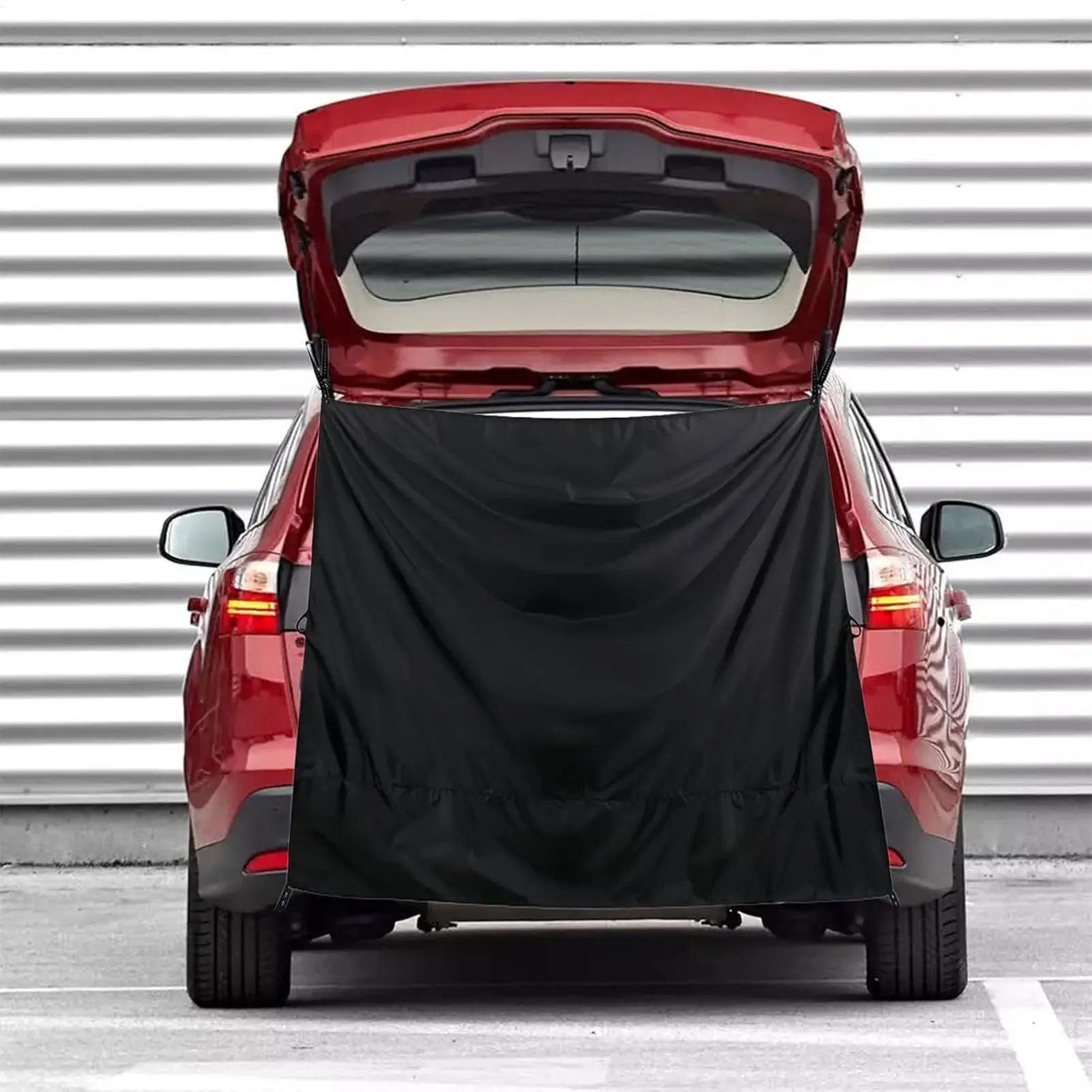 Car Rear Door Shower Curtains Privacy Cover Adjustable Sunshade Light Blocking Protection with Magnetic Hooks for Camping Travel
Car Rear Door Shower Curtains Privacy Cover Adjustable Sunshade Light Blocking Protection with Magnetic Hooks for Camping Travel