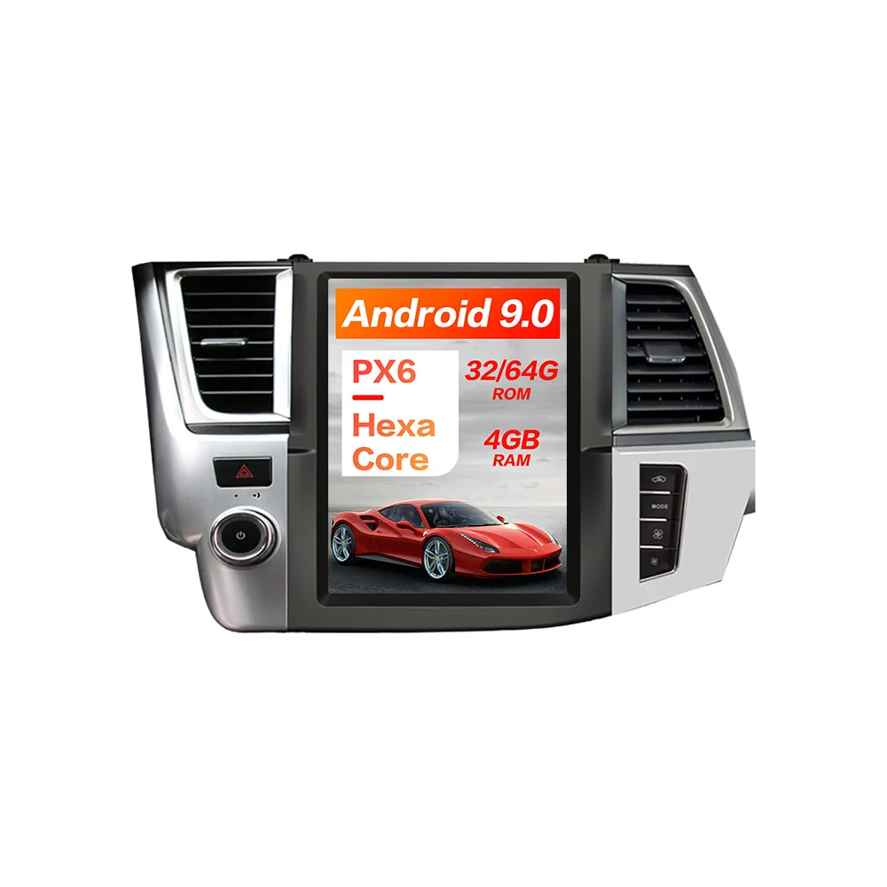 Android 9,0 для Toyota Kluger Highlander 2014-2021 Tesla Style Автомобильная GPS-навигация Авторадио мультимедийный плеер Carplay головное устройство
Android 9,0 для Toyota Kluger Highlander 2014-2021 Tesla Style Автомобильная GPS-навигация Авторадио мультимедийный плеер Carplay головное устройство